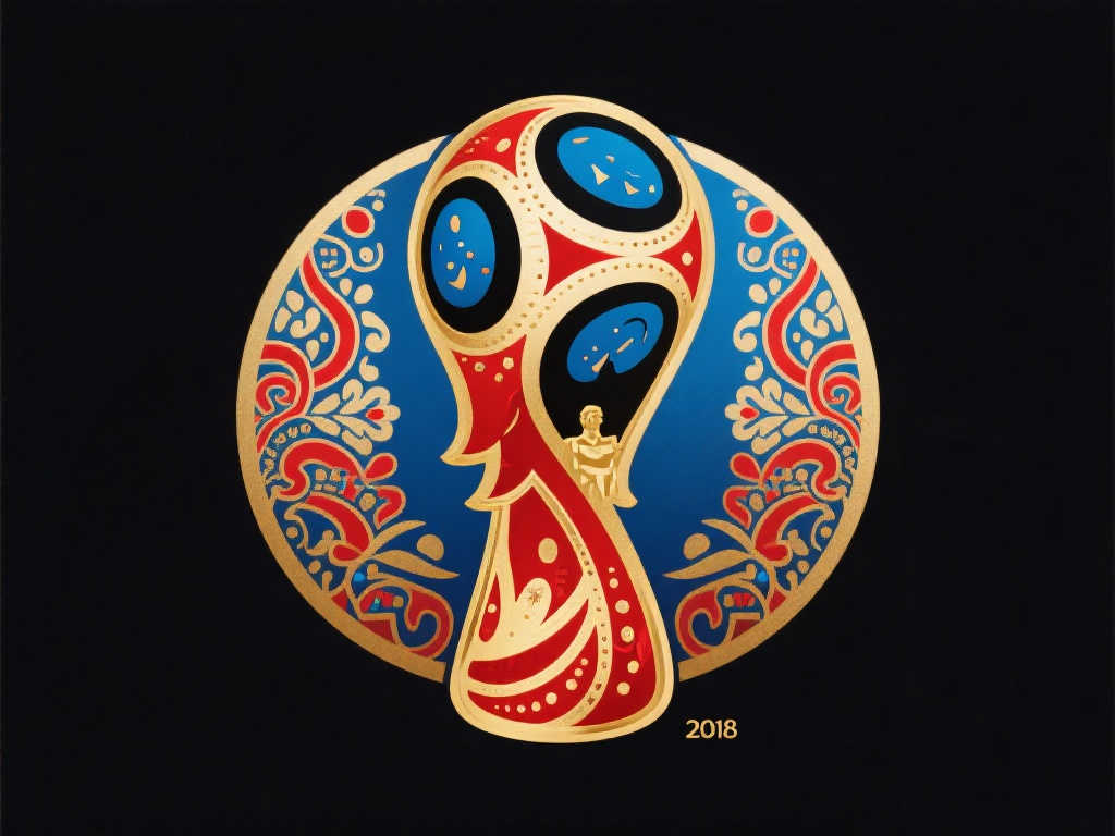 足球赛事标志创意设计